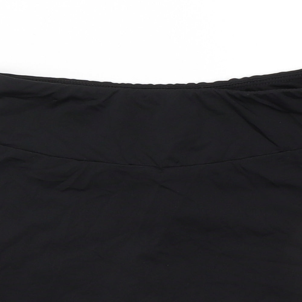 Slazenger Girls Black  Polyamide A-Line Skort Size 9-10 Years  Regular