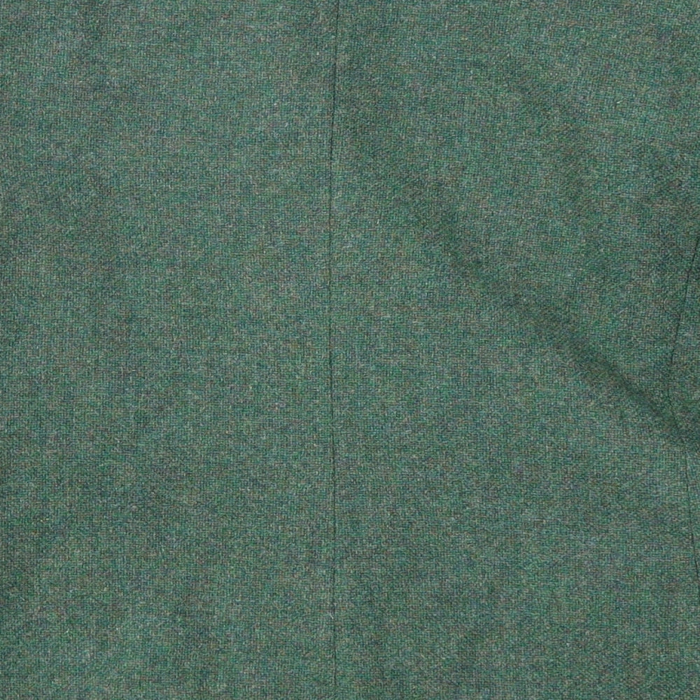 The Edinburgh Woollen Mill Womens Green  Wool Jacket Blazer Size 18