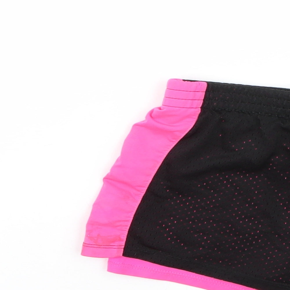 Matalan Girls Multicoloured  100% Polyester Sweat Shorts Size 6-7 Years  Regular
