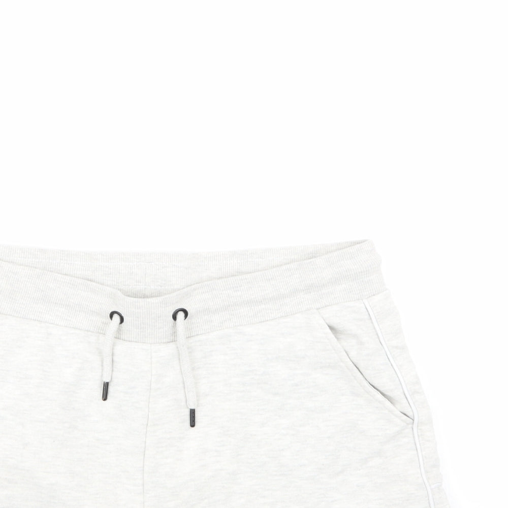 Primark Mens Grey  Cotton Sweat Shorts Size M L7 in Regular