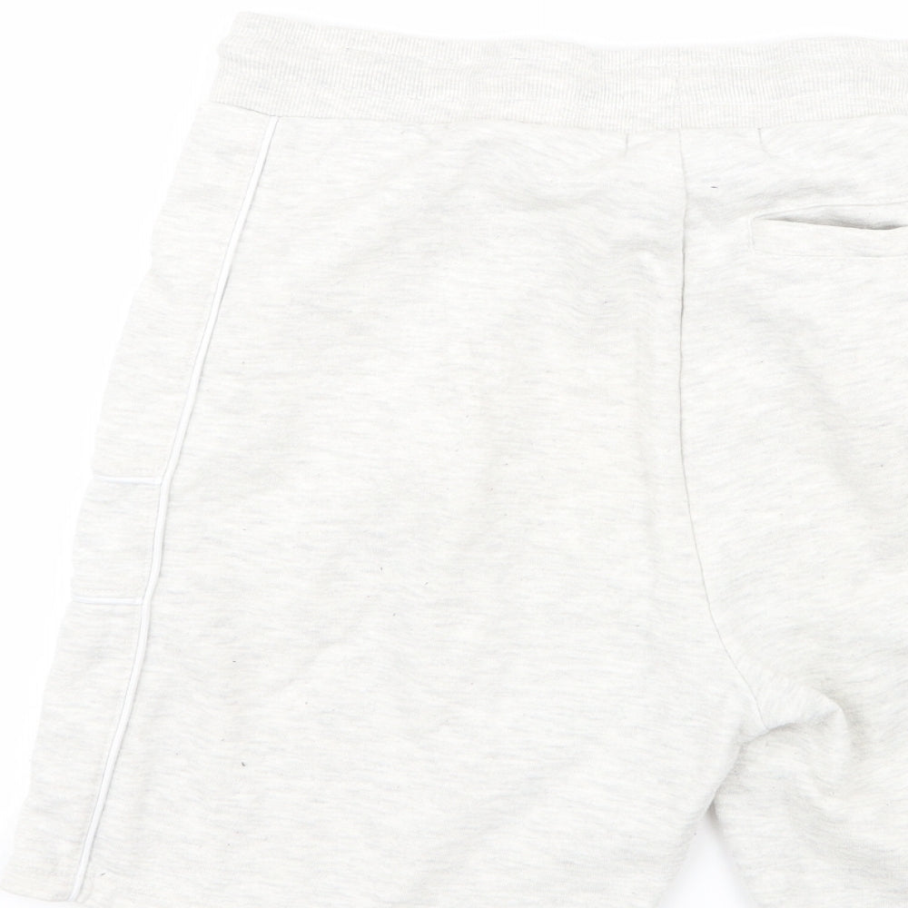 Primark Mens Grey  Cotton Sweat Shorts Size M L7 in Regular