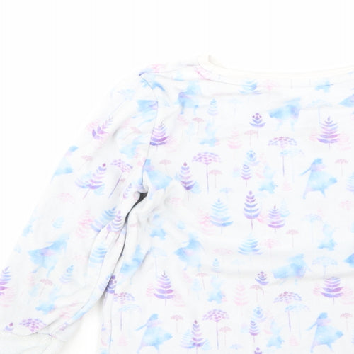 George Girls Multicoloured Geometric Polyester Top Pyjama Top Size 4-5 Years
