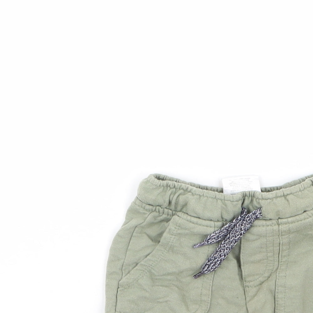 Ben Sherman Baby Green  Cotton Cropped Trousers Size 18 Months
