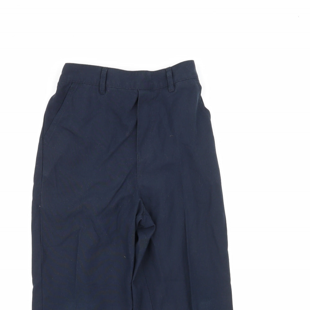 Very Boys Blue  Polyester Dress Pants Trousers Size 10-11 Years  Regular  - school wear
