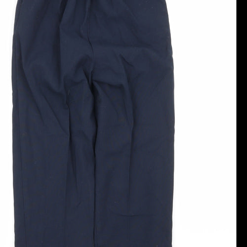 Very Boys Blue  Polyester Dress Pants Trousers Size 10-11 Years  Regular  - school wear
