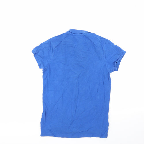 industrialize Mens Blue  100% Cotton  Polo Size XS Collared