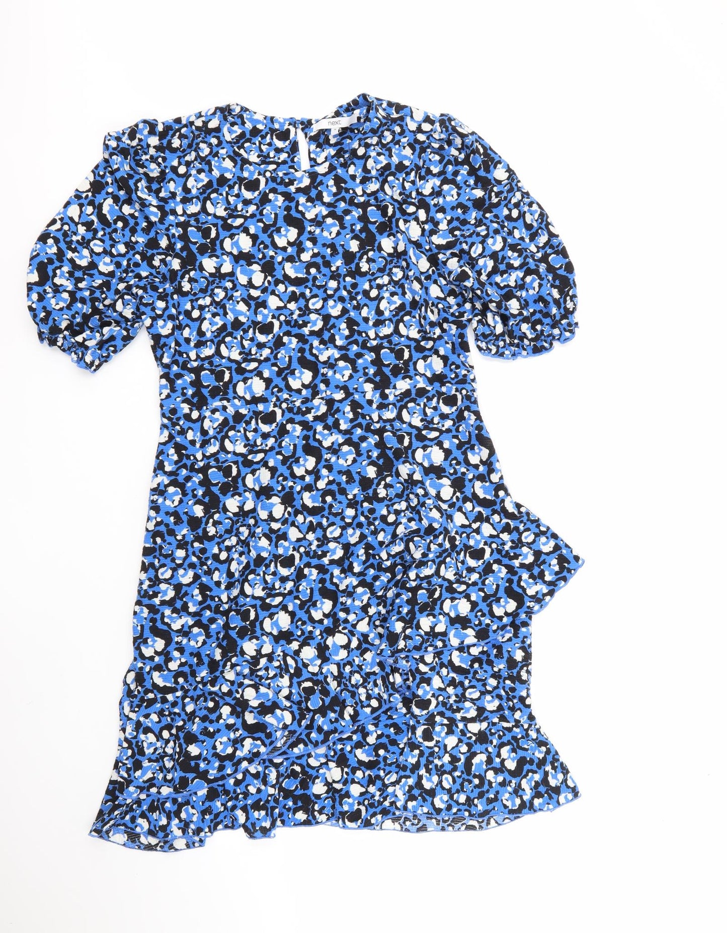 NEXT Womens Multicoloured Floral Polyester Fit & Flare  Size 14  Round Neck