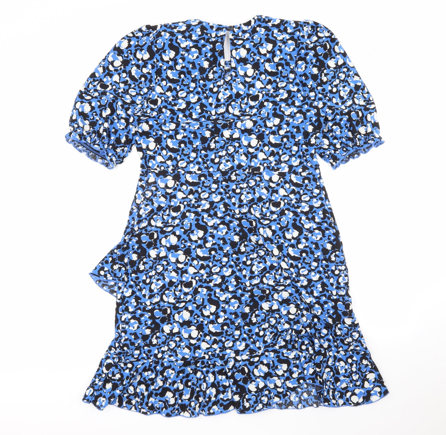 NEXT Womens Multicoloured Floral Polyester Fit & Flare  Size 14  Round Neck