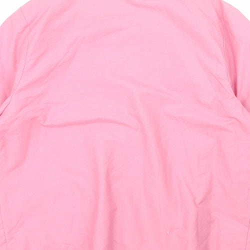 Preworn Womens Pink   Rain Coat Coat Size 12