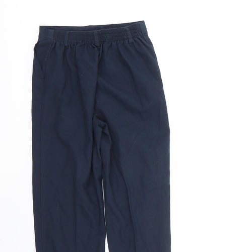 Very Boys Blue  Polyester Dress Pants Trousers Size 10-11 Years  Regular  - school wear