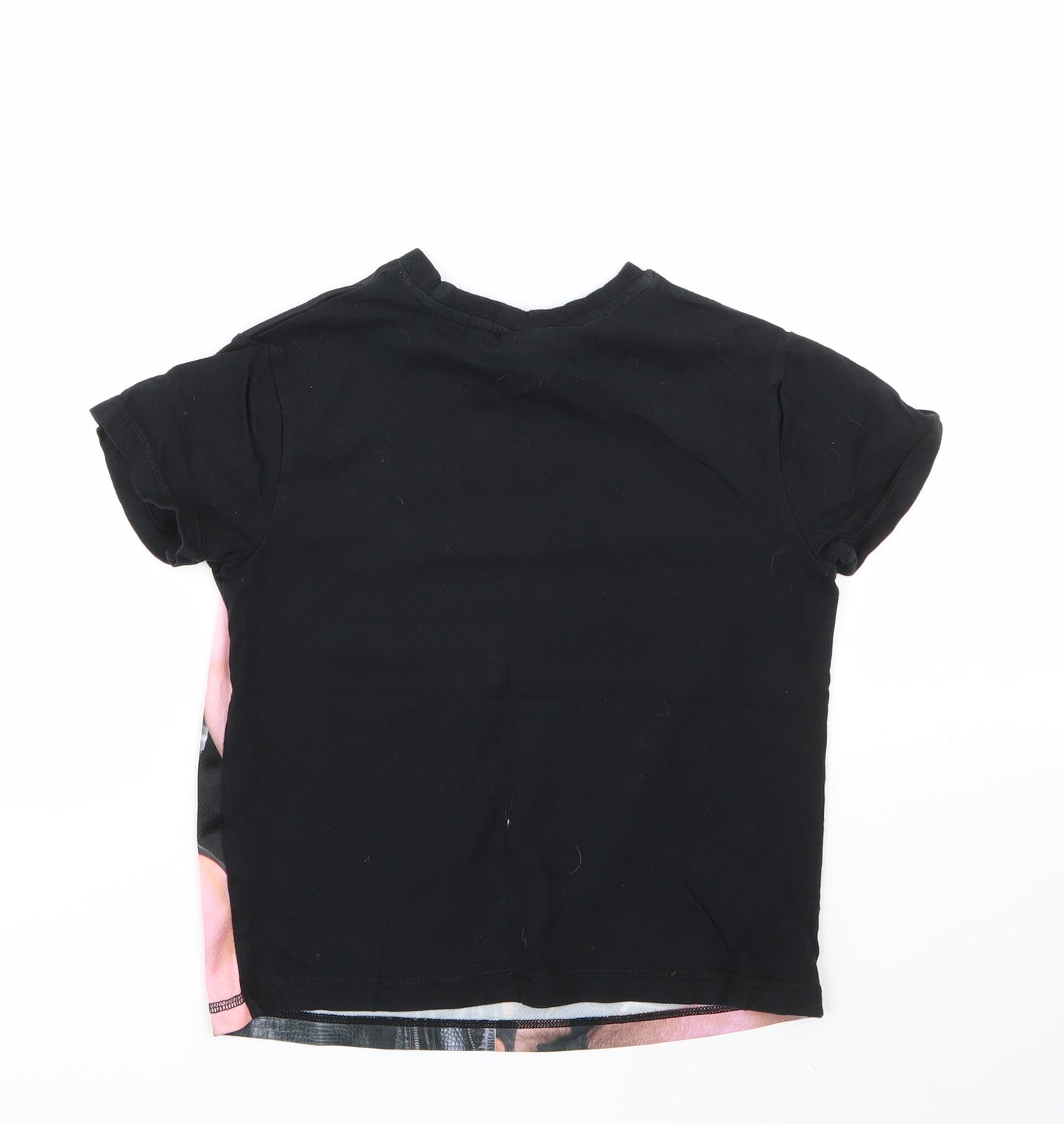 Matalan Boys Multicoloured Geometric 100% Cotton Basic T-Shirt Size 9 Years Round Neck  - wrestling