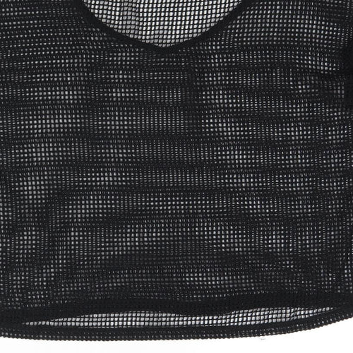 NEXT Womens Black  Polyester Basic Blouse Size 12 Round Neck
