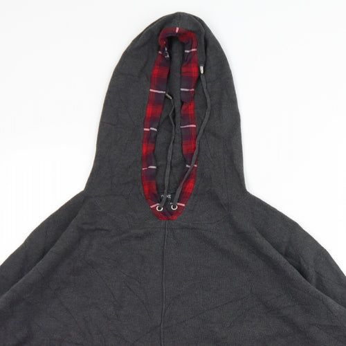 NEXT Womens Grey  Cotton Pullover Hoodie Size 10