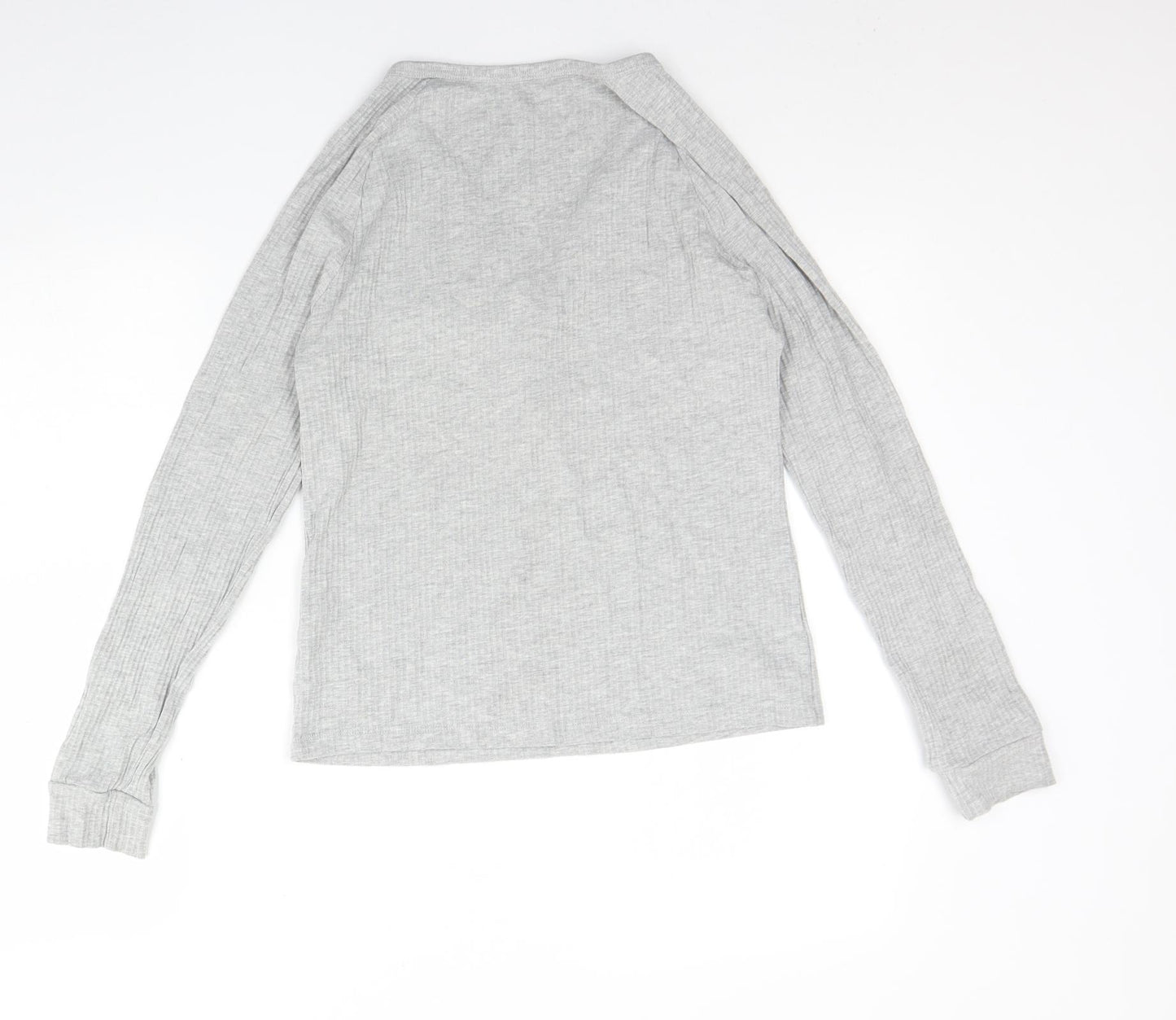 Love to lounge  Womens Grey Solid Cotton Cami Pyjama Top Size L
