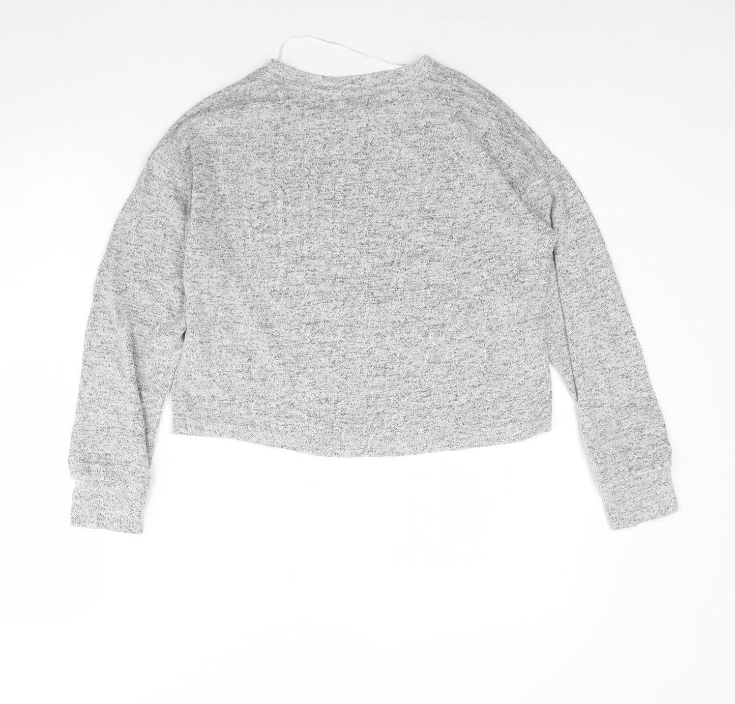 Netflix Womens Grey Round Neck  Viscose Pullover Jumper Size XS   - Sex education