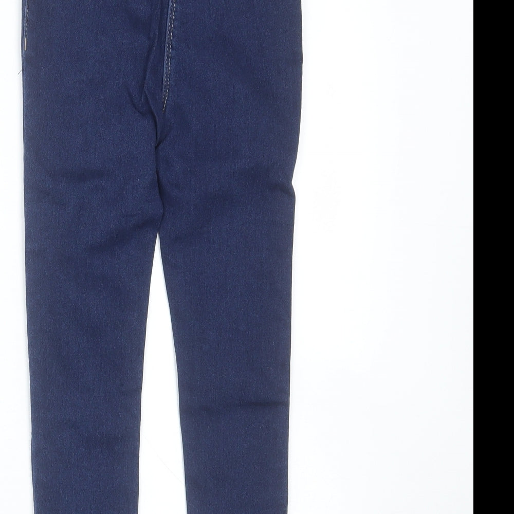 George Girls Blue  Cotton Jegging Jeans Size 4-5 Years  Extra-Slim