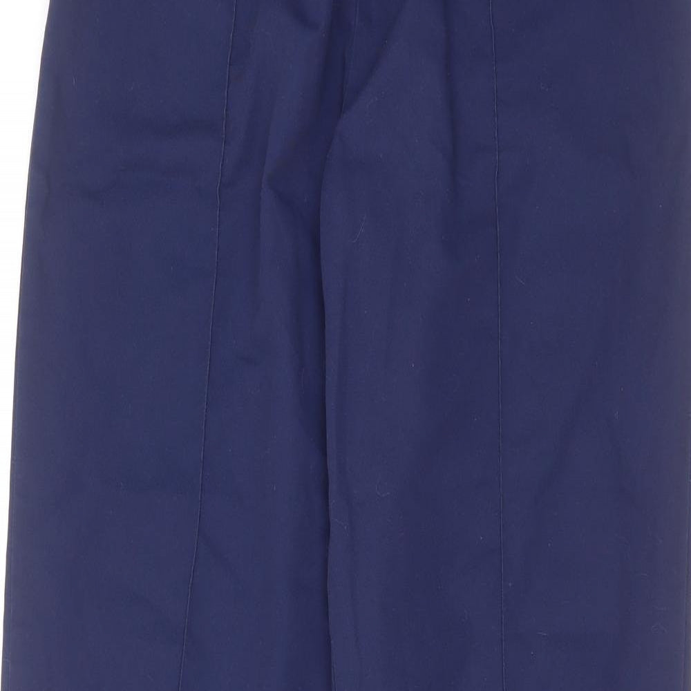 Alexandra Womens Blue  Polyester Trousers  Size 14 L34 in Regular
