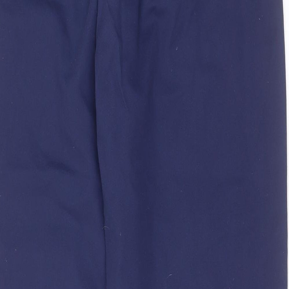 Alexandra Womens Blue  Polyester Trousers  Size 14 L34 in Regular