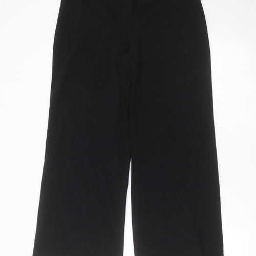 Kaleidoscope Womens Black  Polyester Trousers  Size 12 L28 in Regular Zip