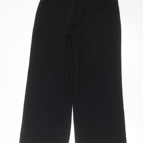 Kaleidoscope Womens Black  Polyester Trousers  Size 12 L28 in Regular Zip