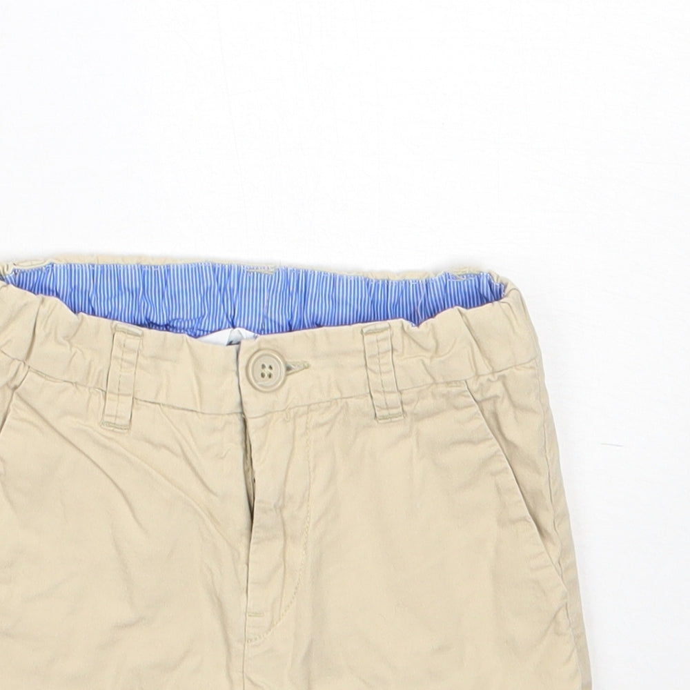 H&M Boys Beige  Cotton Cropped Trousers Size 18-24 Months