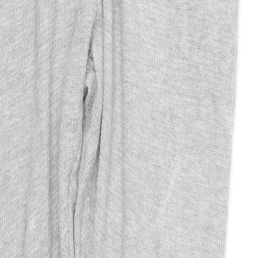 Missguided Womens Grey  Polyester Jogger Trousers Size 10 L29 in Regular