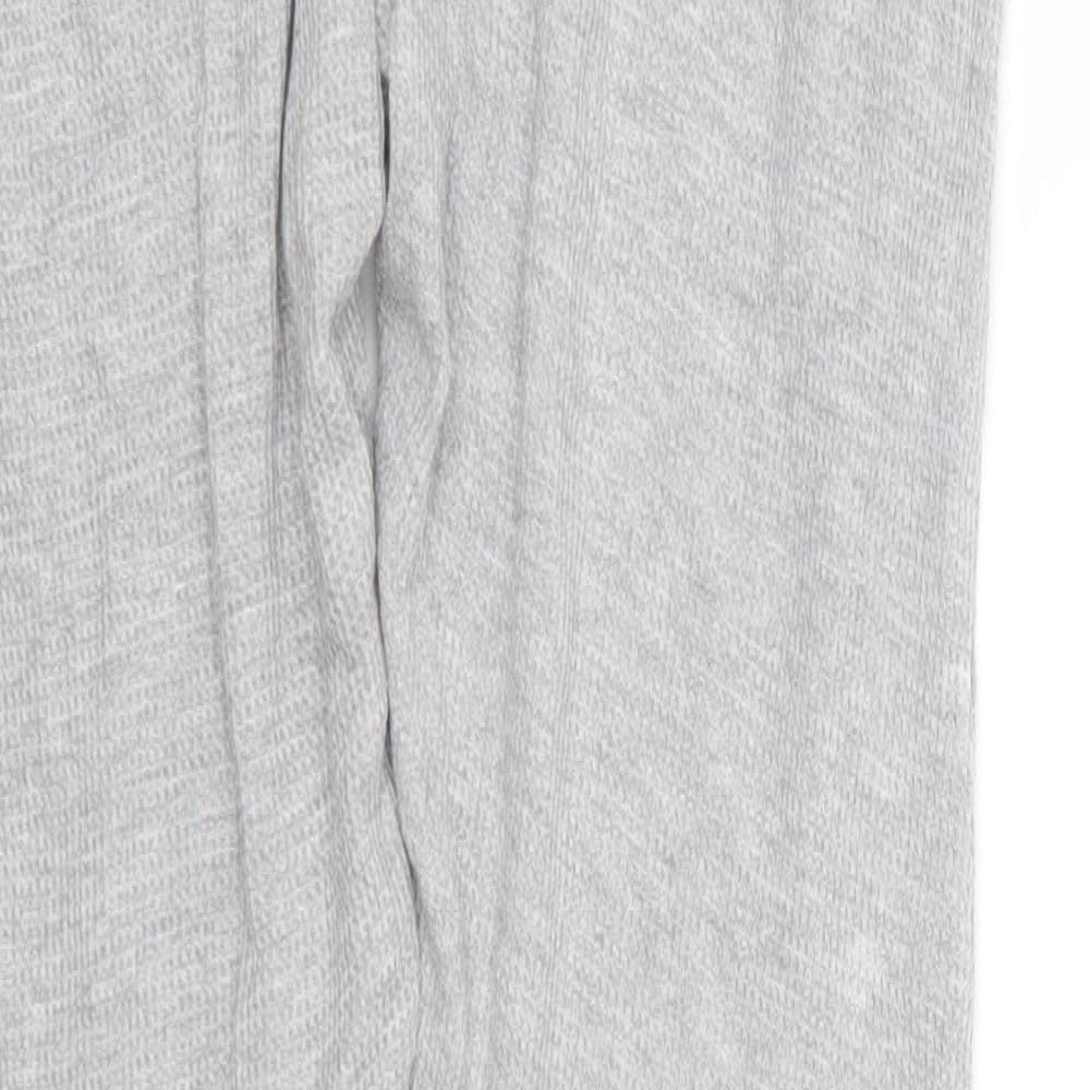 Missguided Womens Grey  Polyester Jogger Trousers Size 10 L29 in Regular