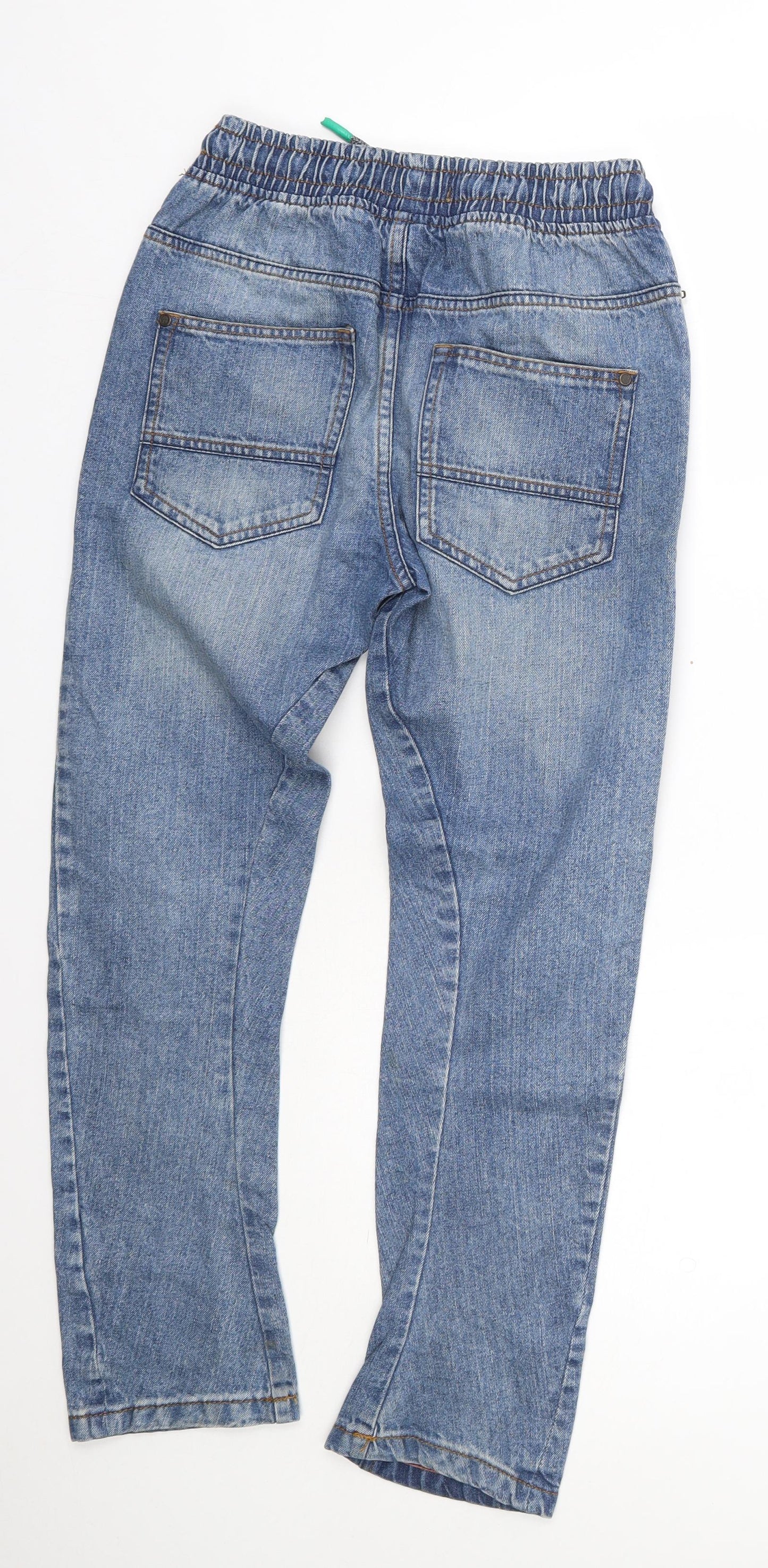 NEXT Boys Blue  Cotton Straight Jeans Size 11 Years  Regular