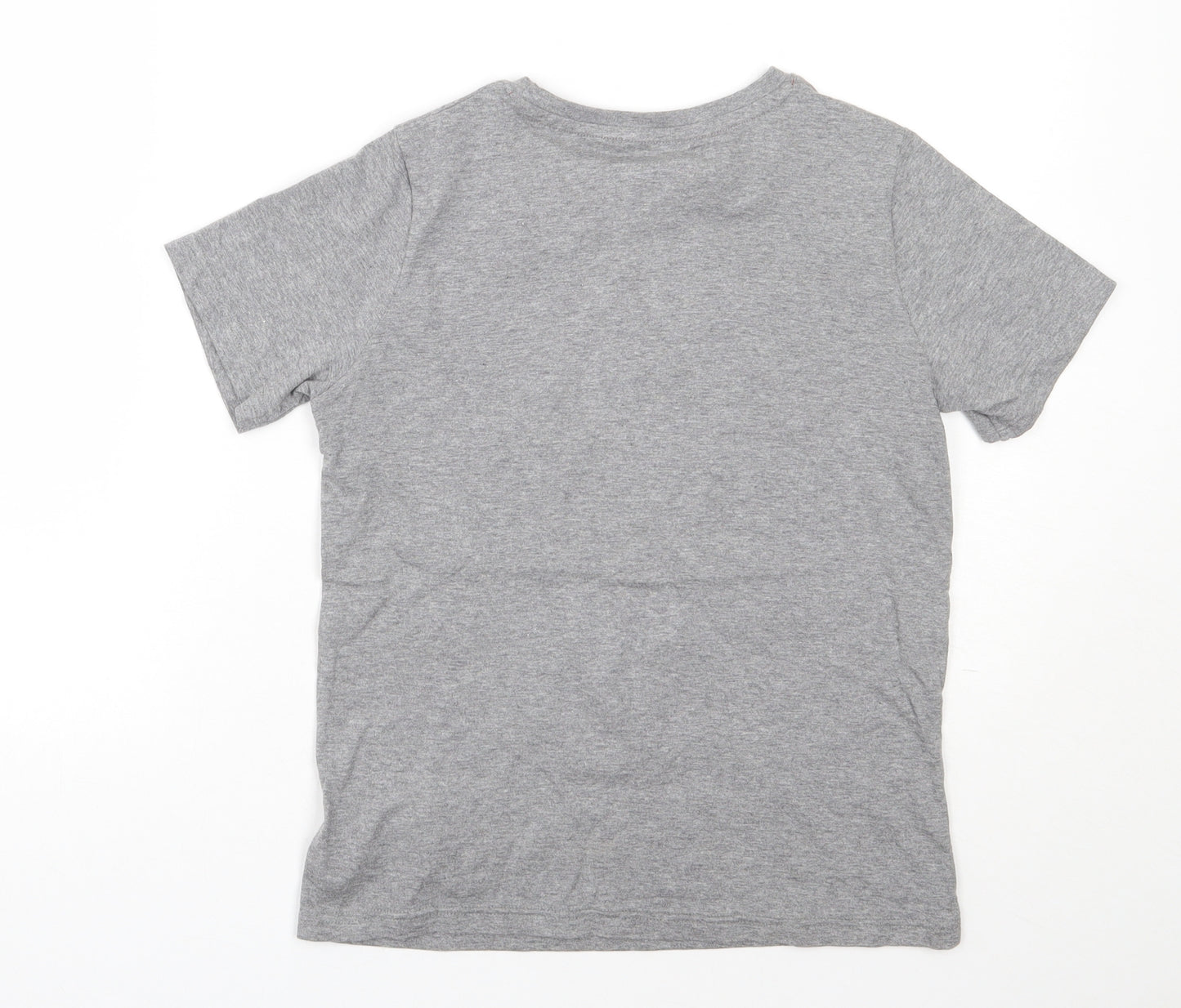 F&F Boys Grey  Cotton  Pyjama Top Size 10-11 Years