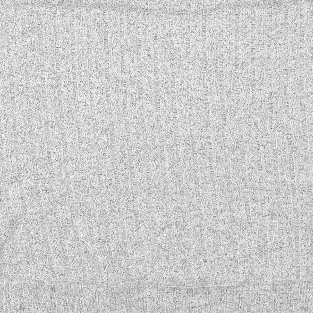 M&S Womens Grey  Viscose Top Pyjama Top Size 18