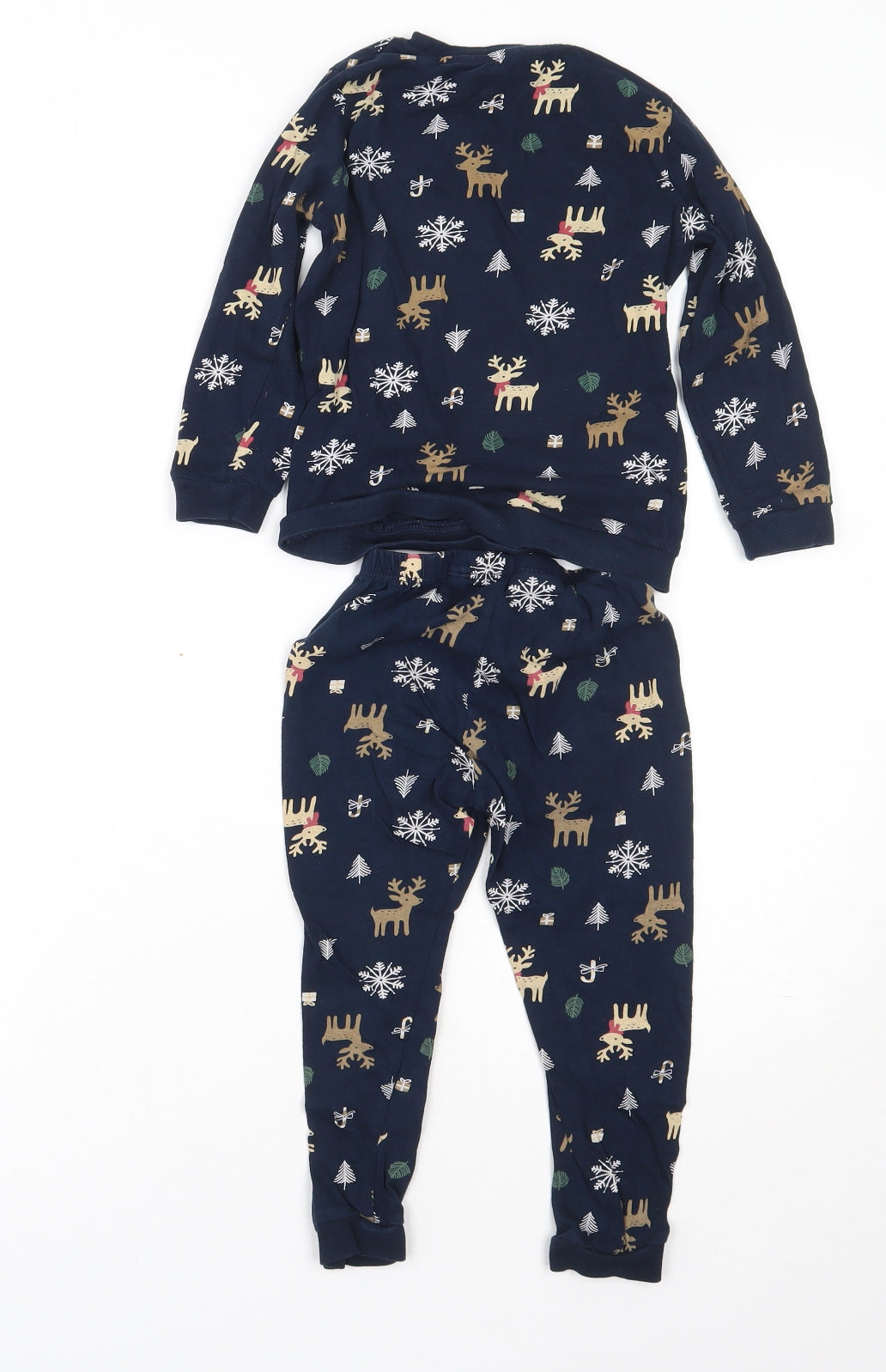 Lupilu Boys Blue  Cotton  Pyjama Set Size 2-3 Years   - Christmas
