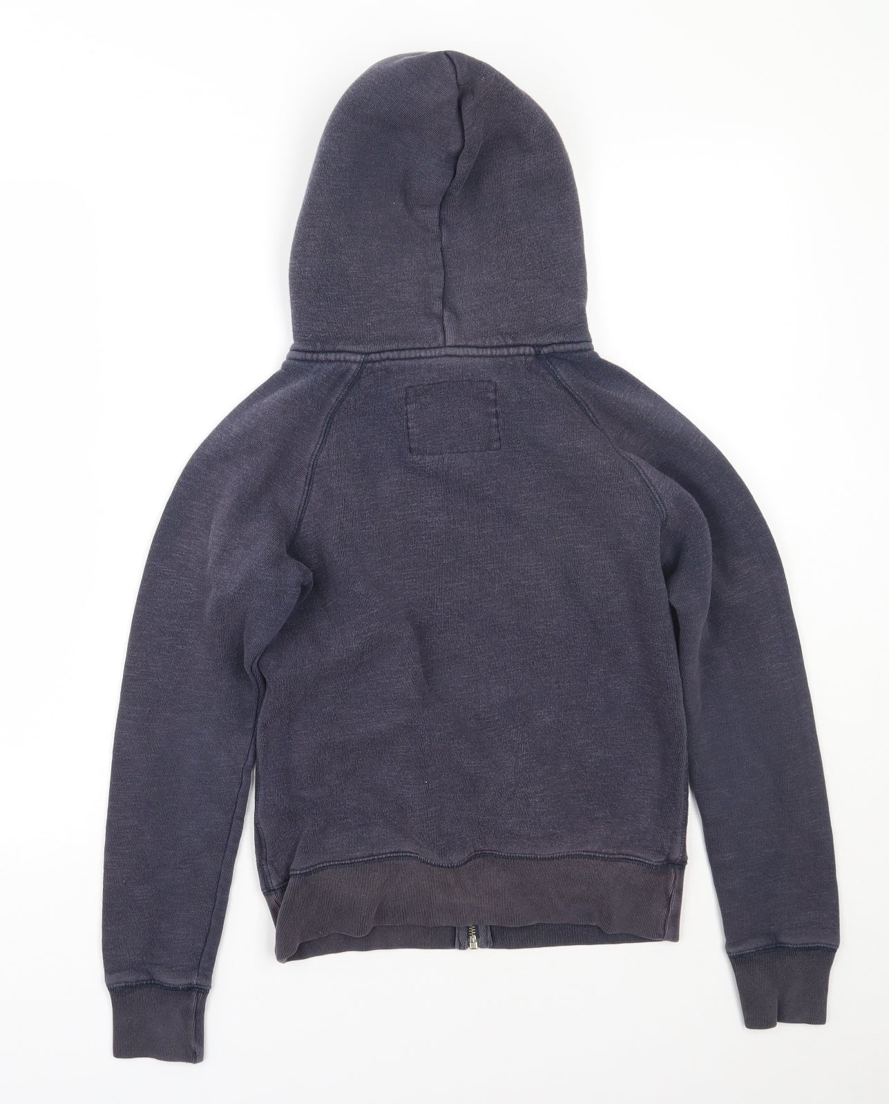 Jack Wills Womens Blue  Cotton Full Zip Hoodie Size 8  Zip