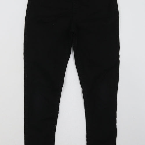 Matalan Girls Black  Cotton Jegging Trousers Size 9 Months  Regular