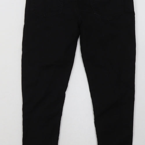 Matalan Girls Black  Cotton Jegging Trousers Size 9 Months  Regular