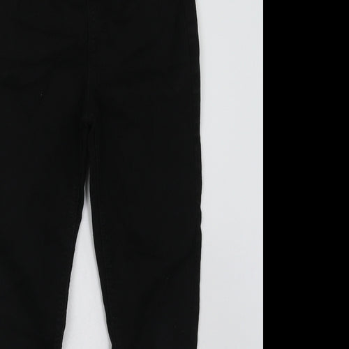 Matalan Girls Black  Cotton Jegging Trousers Size 9 Months  Regular