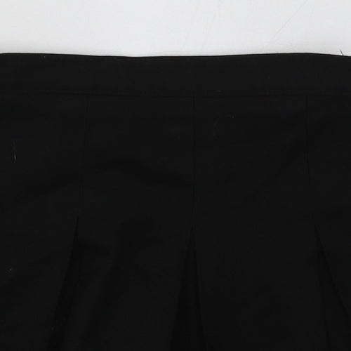 aldi Girls Black  Polyester A-Line Skirt Size 3-4 Years  Regular  - School Wear