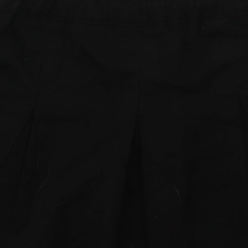 aldi Girls Black  Polyester A-Line Skirt Size 3-4 Years  Regular  - School Wear
