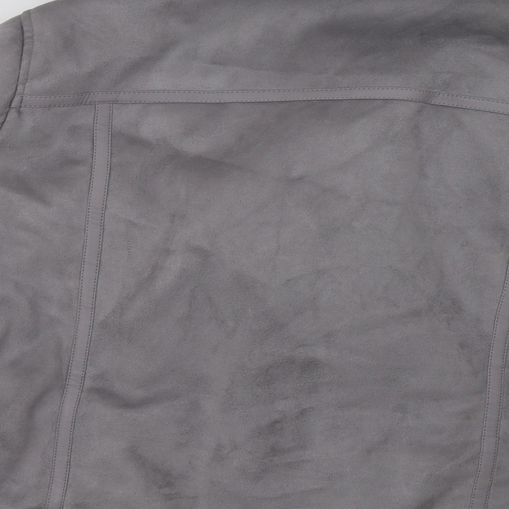 Dorothy Perkins Womens Grey   Jacket  Size 18  Zip