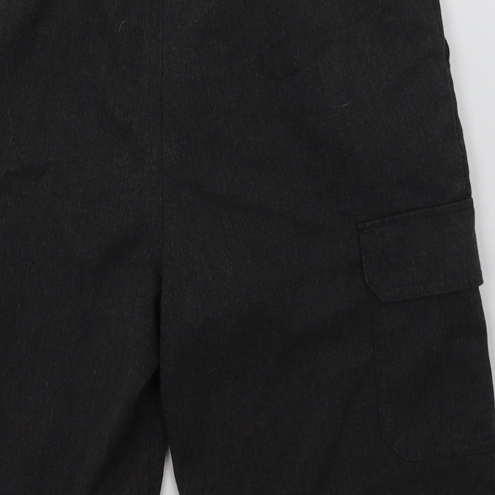 NEXT Boys Grey  Polyester Cargo Shorts Size 12 Years  Regular Buckle - School Wear