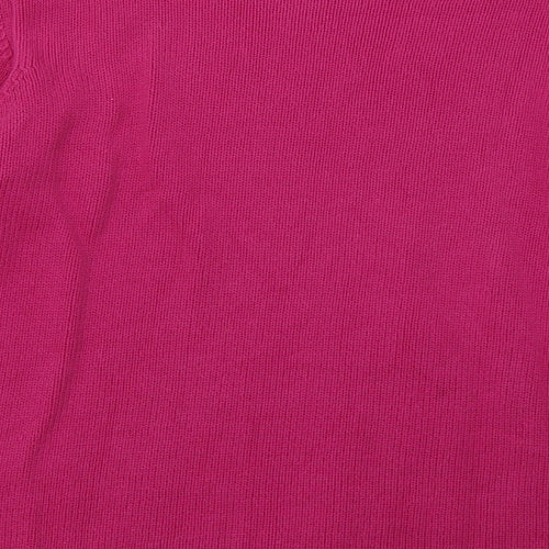 Preworn Womens Purple Geometric Cotton Pullover Sweatshirt Size M  Pullover