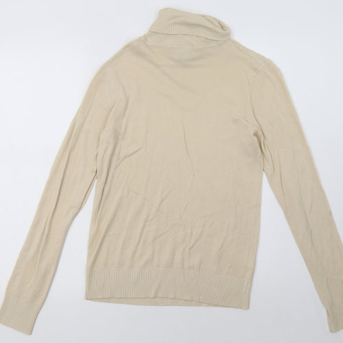 Matalan Womens Beige  Viscose Pullover Sweatshirt Size 12  Pullover