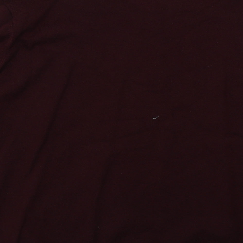Burton Mens Red  Cotton Pullover Sweatshirt Size 2XL