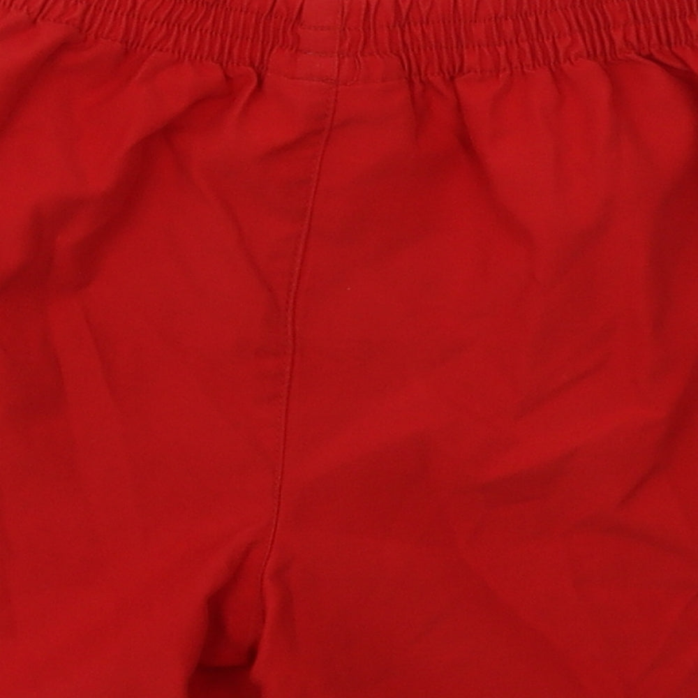 Reebok Boys Red  Polyester Sweat Shorts Size 3-4 Years  Regular  - Liverpool Football Club