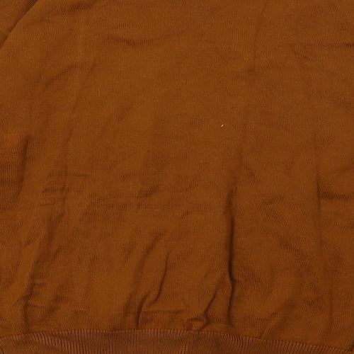 Avenue Womens Brown  Cotton Pullover Sweatshirt Size 10  Pullover