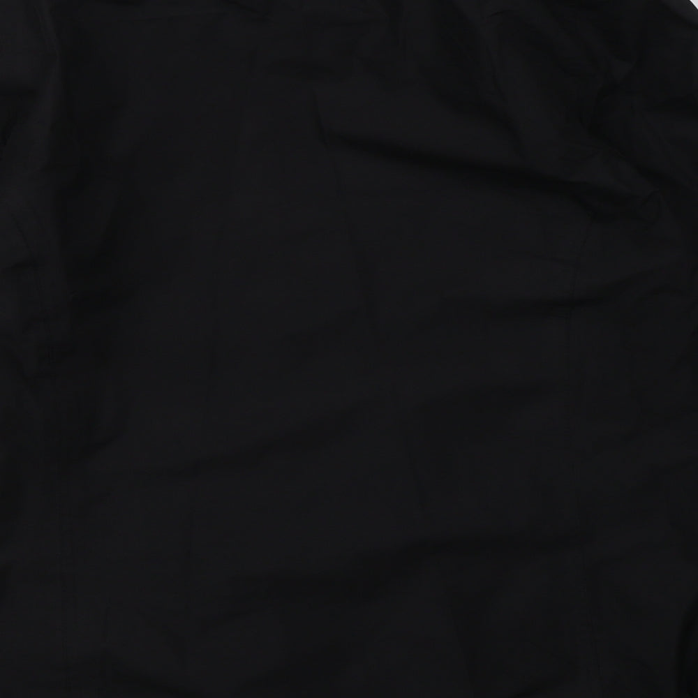 Gelert Womens Black   Windbreaker Coat Size 8  Zip