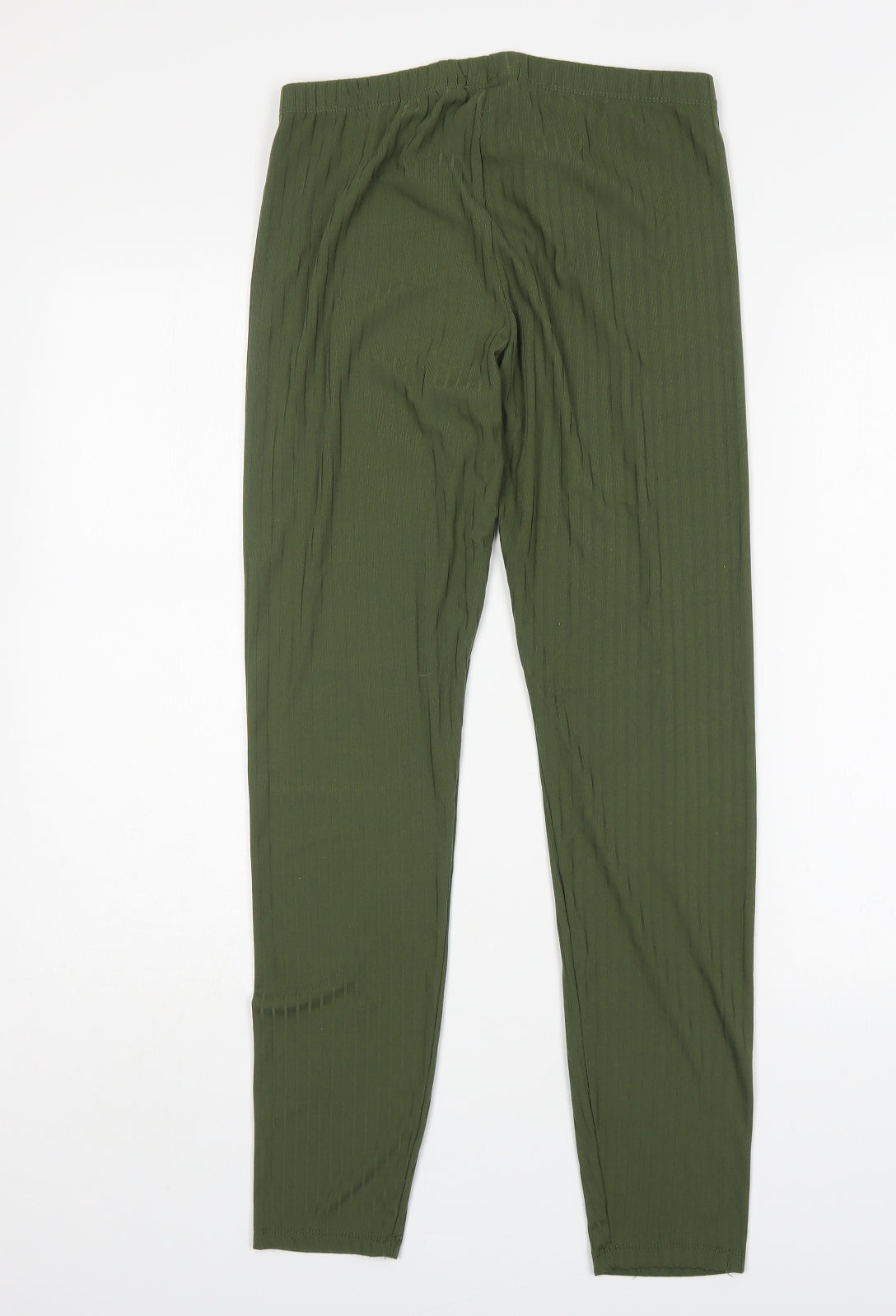 Brave Soul Womens Green  Polyester Jogger Leggings Size L L29 in