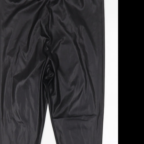 Primark Womens Black  Polyester Jegging Jeans Size XL L28 in Regular