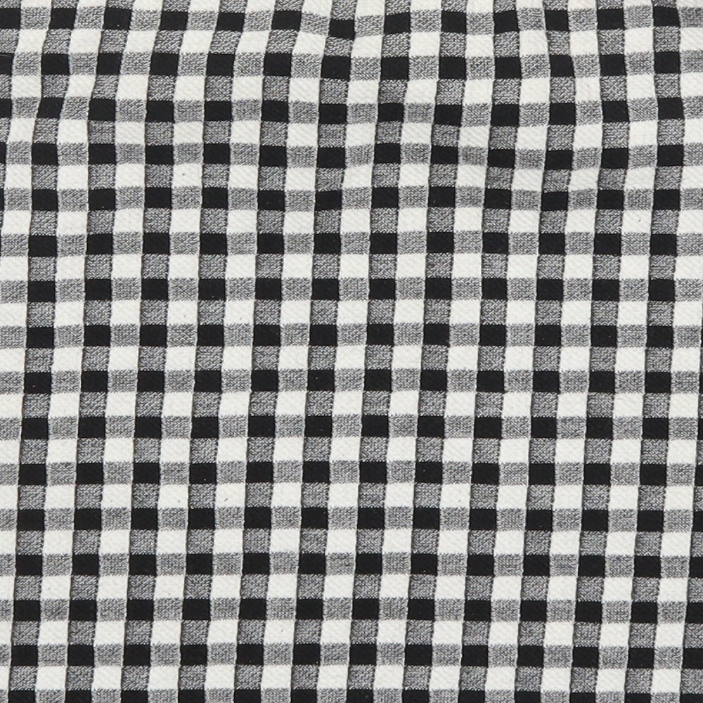 George Womens Multicoloured Check Polyester Mini Skirt Size 14