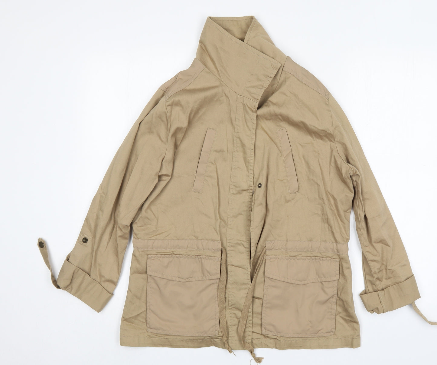 Dorothy Perkins Womens Beige   Jacket  Size 14