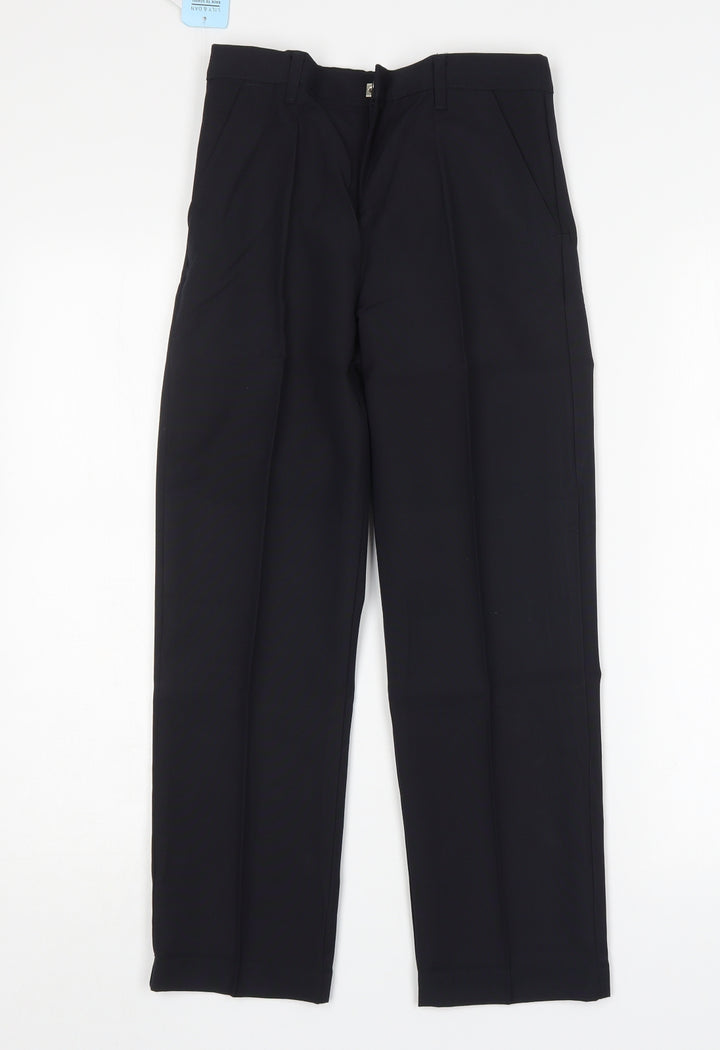 Lily& Dan Boys Blue  Polyester Dress Pants Trousers Size 9 Years  Regular